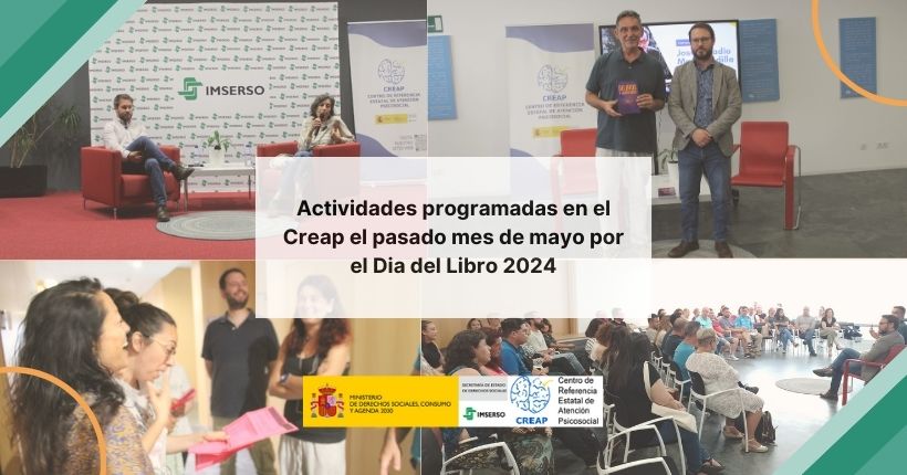 Resumen de las actividades programadas en el Creap el pasado mes de mayo por el Dia del Libro 2024