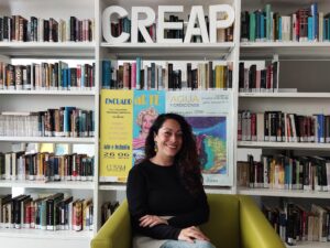 Virginia Pérez, Arteterapeuta del Creap Virginia Pérez, Arteterapeuta del Creap