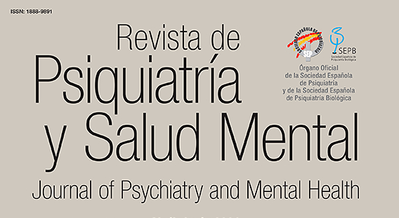 Nuevo artículo publicado en la Revista de Psiquiatría y Salud Mental con Pau Soldevila-Matías, coordinador del área de gestión del conocimiento de Creap Valencia, como primer autor