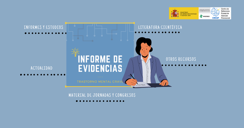 Foto de portada del informe de evidencias y epígrafes de contenido