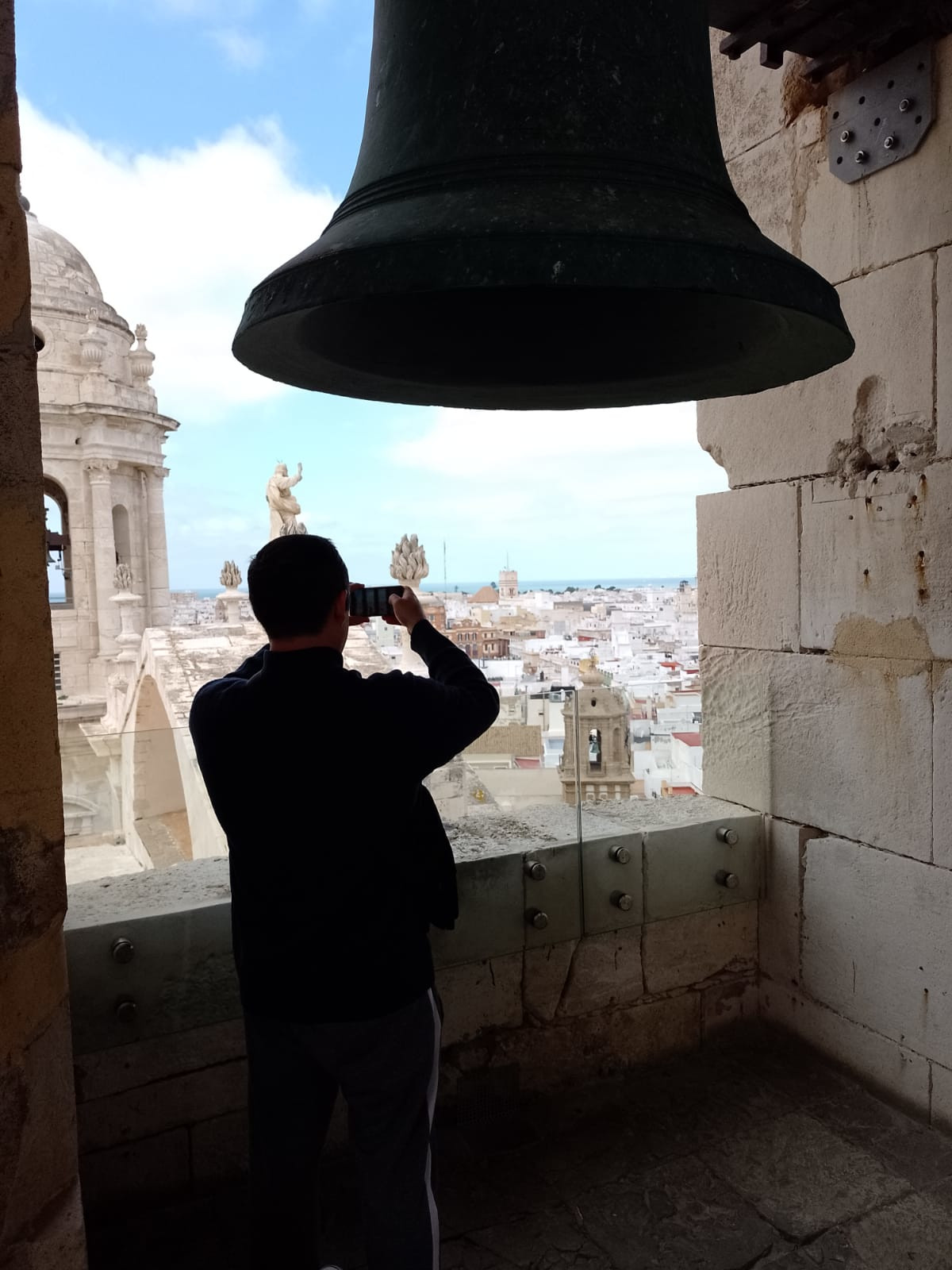 Campanario de La Catedral de la Santa Cruz de Cádiz