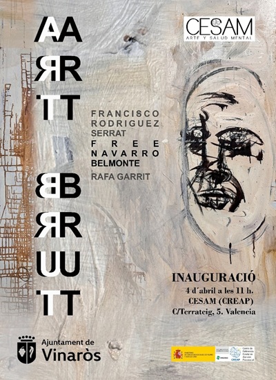 Cartel anunciando la inauguración de la exposición.