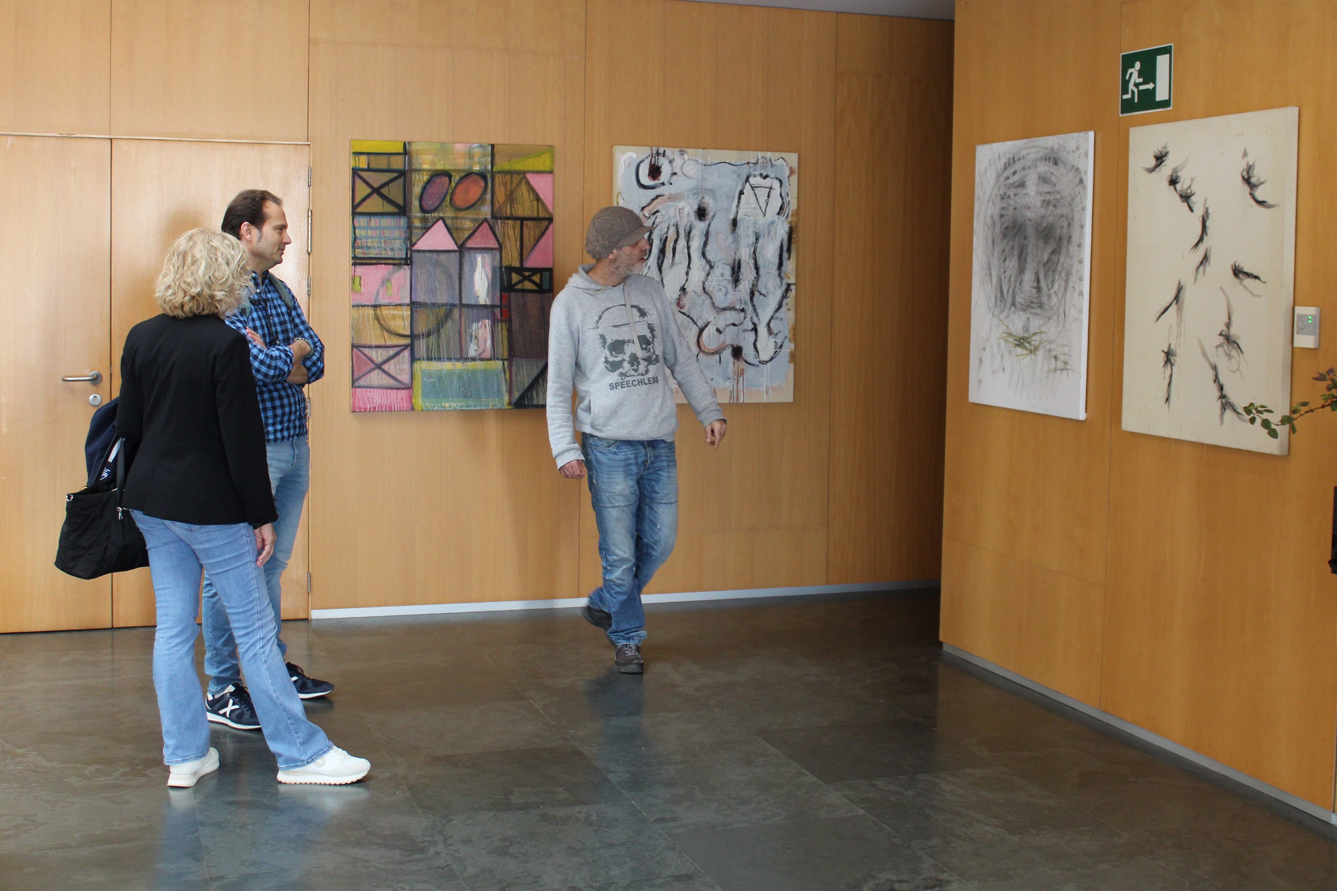 Foto de la exposición.