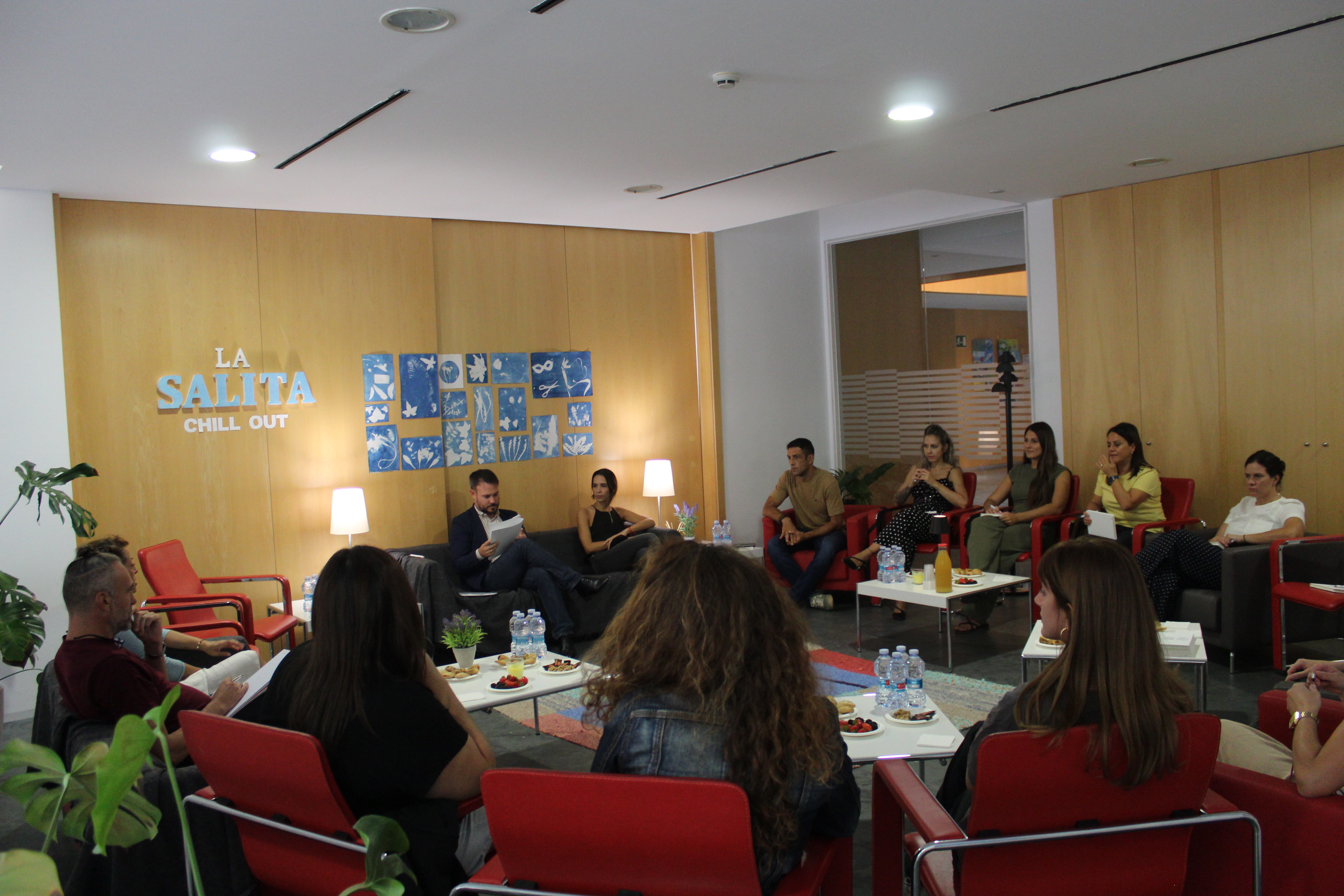 Participantes de la sesión de reflexión