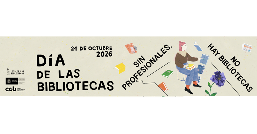Día de las Bibliotecas 2026: “Sin profesionales, no hay bibliotecas”