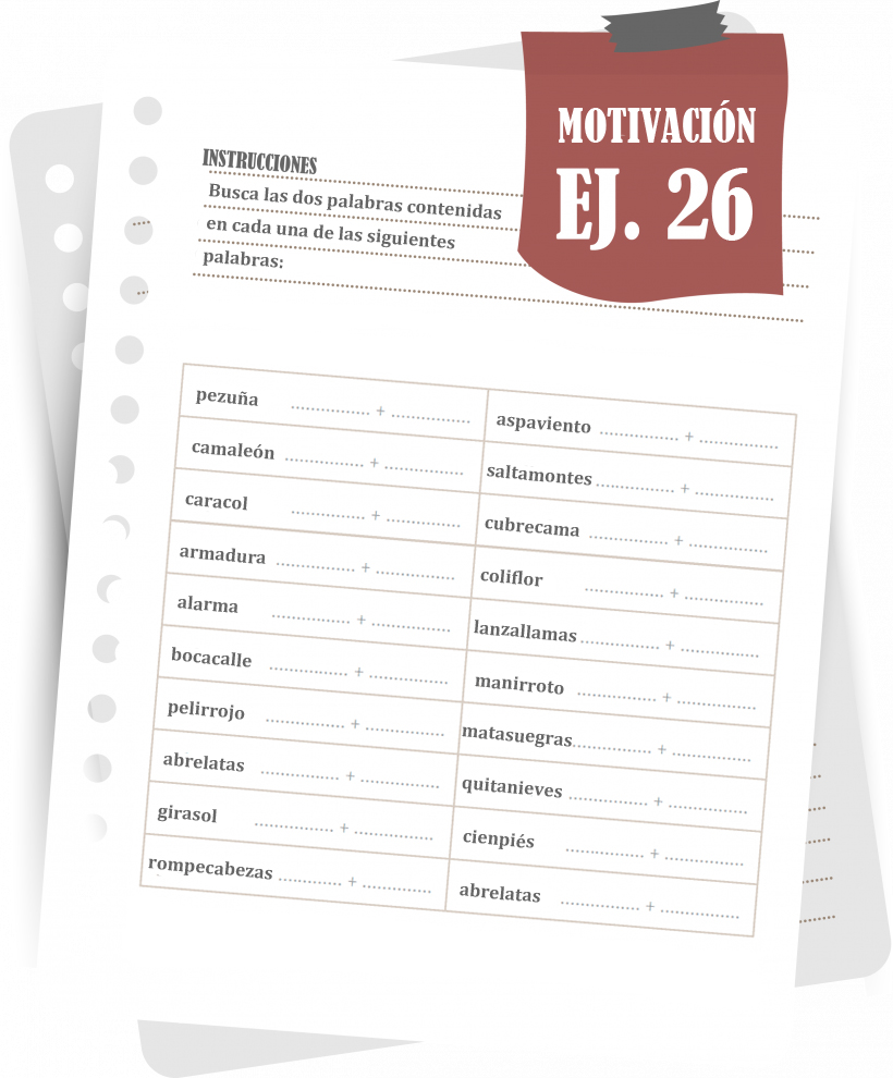 Imagen del ejercicio 26 de motivación