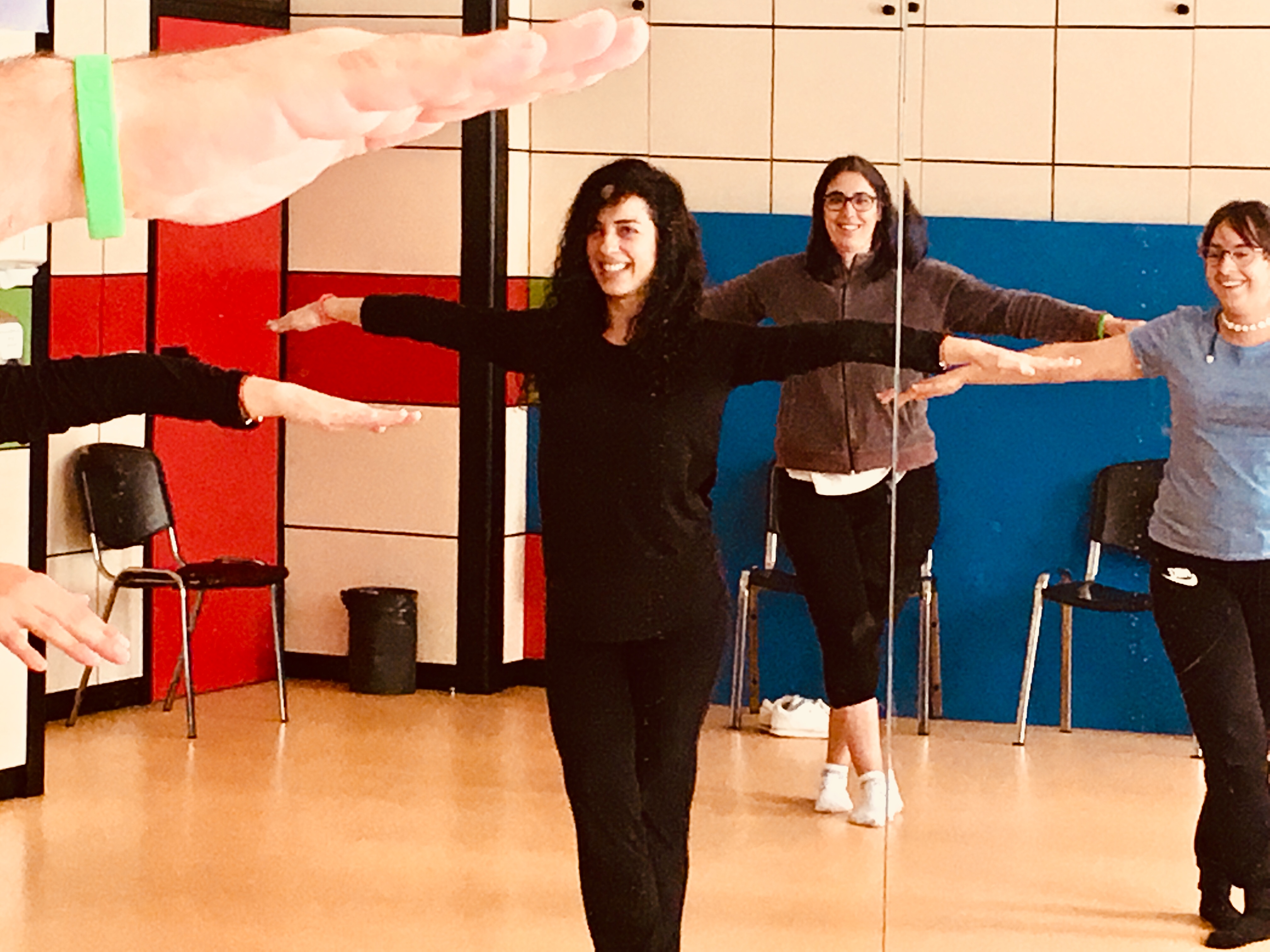 Yolanda Torosio en un taller de DANZEN.