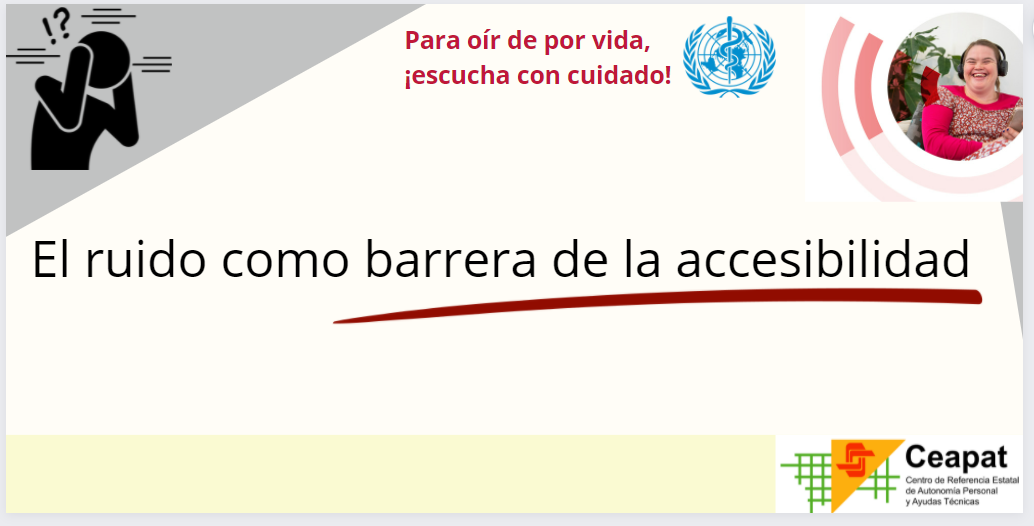 Infografía el ruido como barrera de la accesibilidad