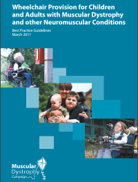 portada del libroProvisión de sillas de ruedas para niños y adultos con distrofia muscular y otras enfermedades neuromusculares