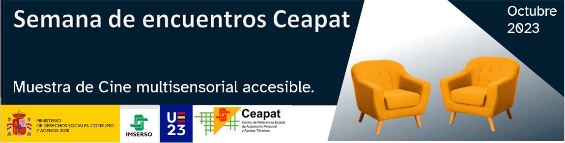 Cartel de la Semana de Encuentros Ceapat 2023.