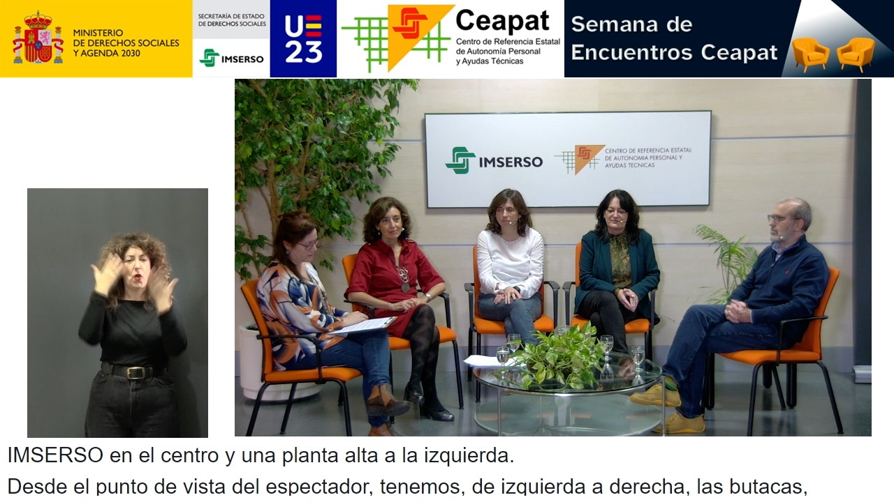 Ponentes del conversatorio