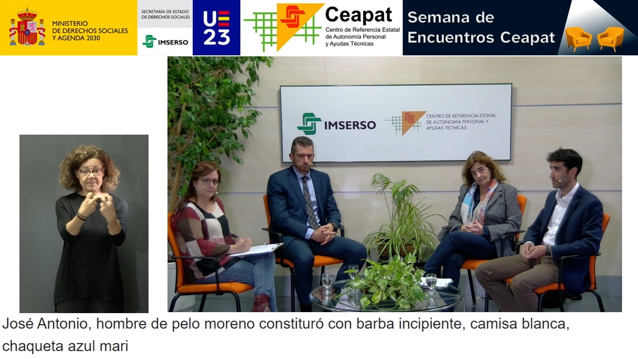 Ponentes de la segunda mesa.