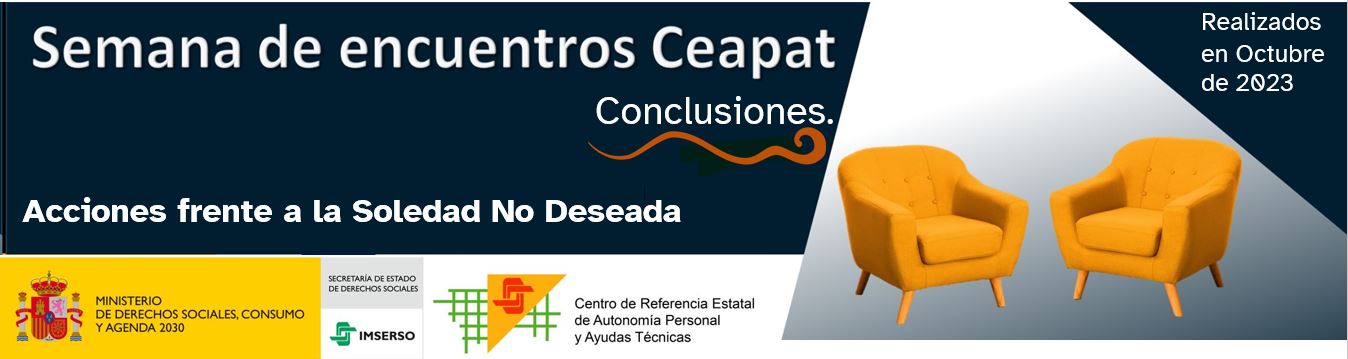 Cartel de la Semana de encuentros Ceapat, 2023.