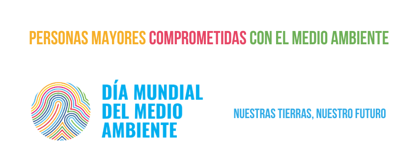 Día Mundial del Medio Ambiente. Personas mayores comprometidas con la sostenibilidad medioambiental