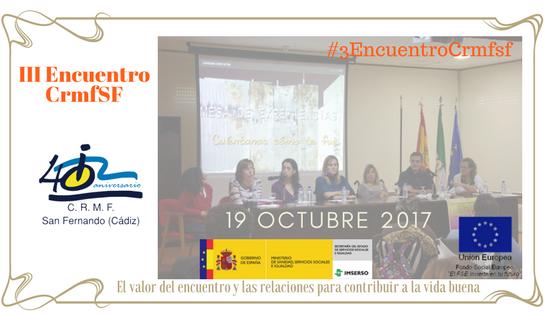 ¡Se acerca el día de nuestro #3EncuentroCrmfSF!