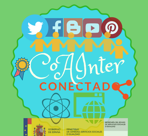 Insignia del proyecto piloto #CoainterConenect@